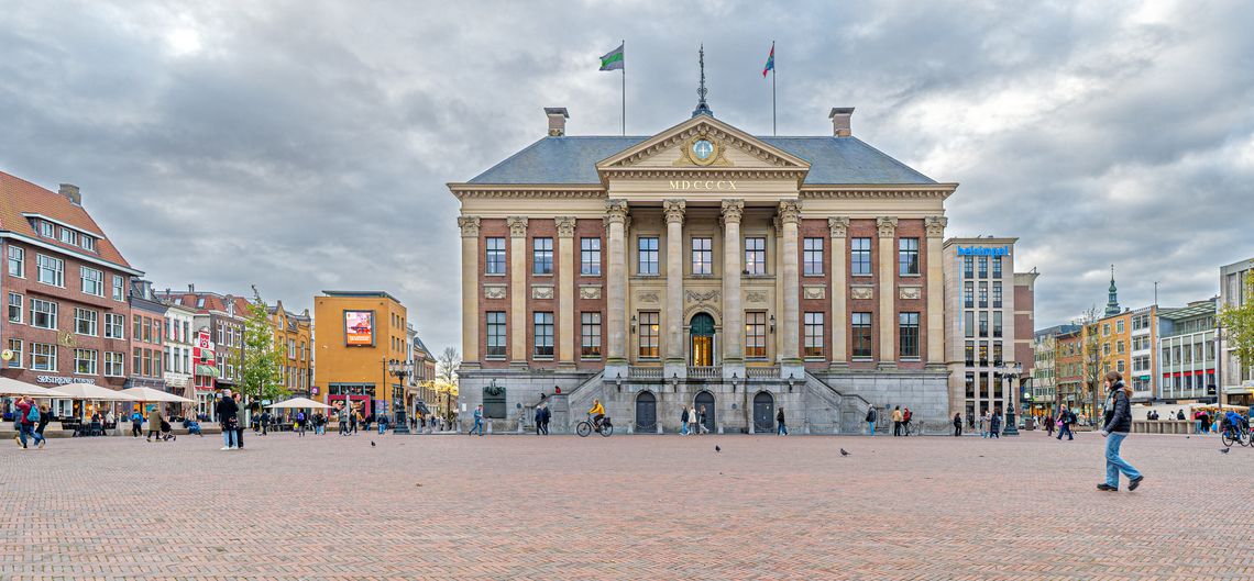 Foto van het stadhuis