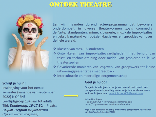 Ontdek Theatre